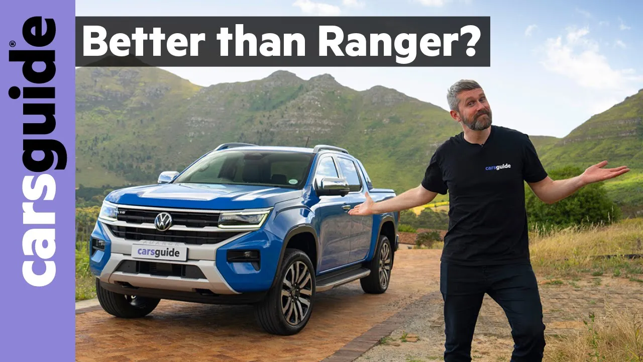 Volkswagen Amarok 2023 review: Driving the new Ford Ranger-based ute on and off road before launch!