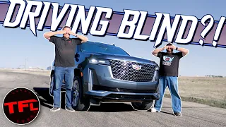 Can I Drive a Fast Lap in the New Cadillac Escalade with a Blocked Windshield? Yes!