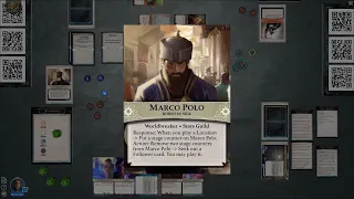 Solo Playthrough (Tabletopia): Dealing with Four Consecutive Recruits