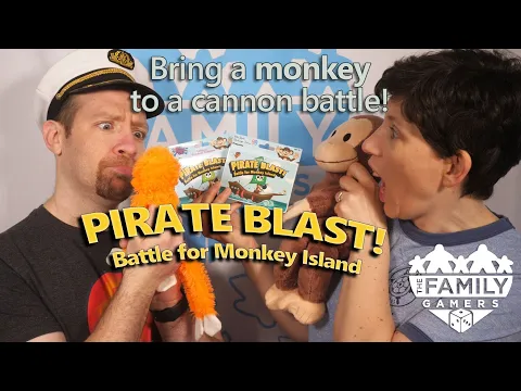 Bring a monkey to a cannon battle? with Pirate Blast!