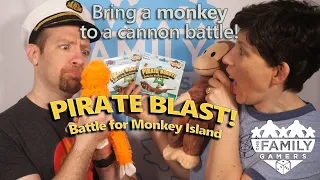 Bring a monkey to a cannon battle? with Pirate Blast!