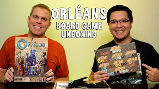 Unboxing Orléans - Medieval Bag Building Board Game