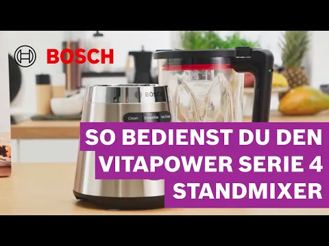 Video zu Bosch MMB6172S VitaPower Serie 4