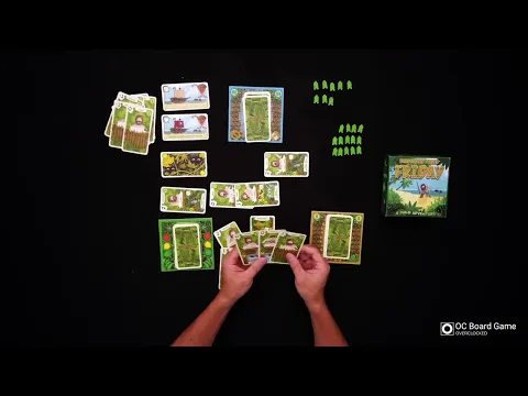 Friday (Solo Board game) Gameplay Timelapse in High Quality 4K