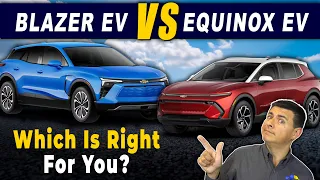 2026 Chevy Equinox VS Blazer EV | Chevy's EV Vision Comes In Two Sizes: Roomy & Huge.