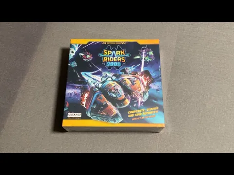The Discriminating Gamer: Spark Riders 3000 unboxing with Ray
