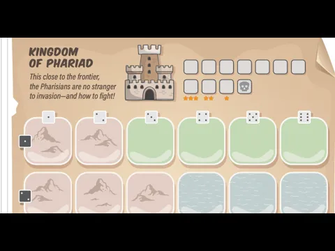 Battle Pages - A deeper look at Sheet 1: Kingdom of Phariad