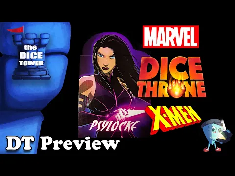 Dice Throne: Psylocke - DT Preview with Mark Streed