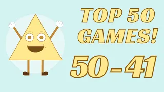 Top 50 Games of All Time! #50 - #41 (GIVEAWAY)