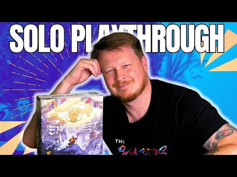 Snowcrest Board Game | Solo Playthrough