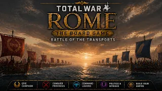 Rome Total War: The Board Game - Naval Battle - Transports - Early Stage