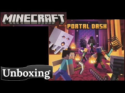 Minecraft: Portal Push - Unboxing