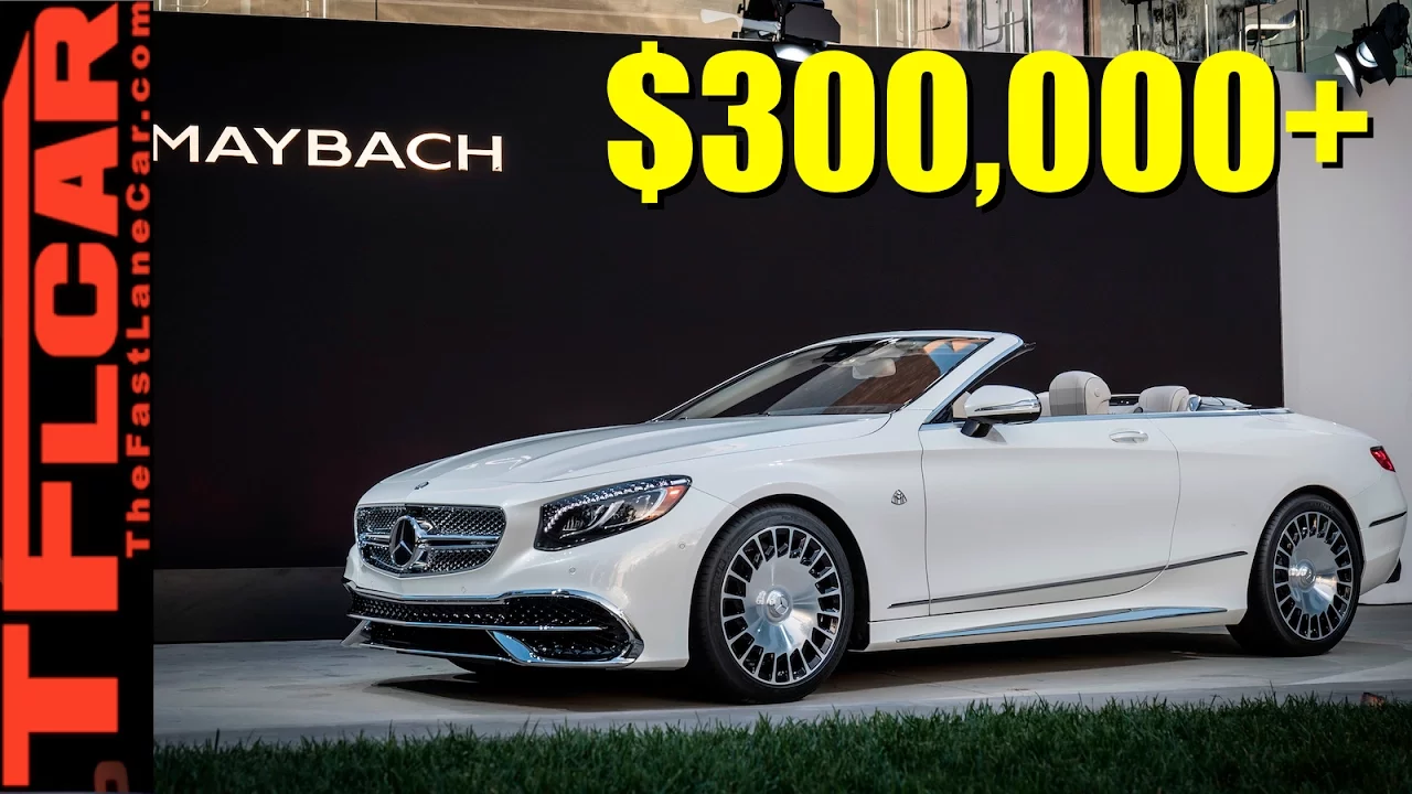 (1 of 300) Mercedes-MayBach S650 Cabriolet Costs Over $300,000