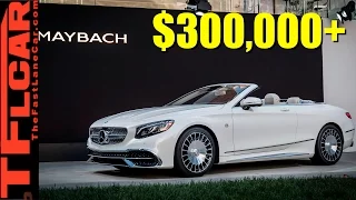 (1 of 300) Mercedes-MayBach S650 Cabriolet Costs Over $300,000