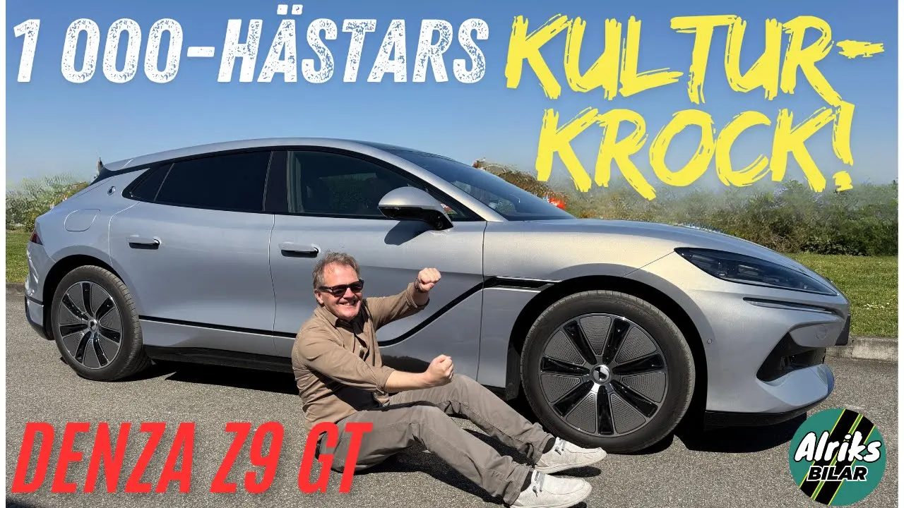 Denza Z9 GT – en kinesisk kulturkrock med 1 000 hästkrafter!