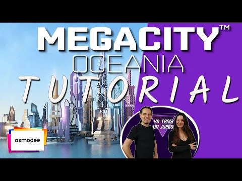 MEGACITY OCEANIA | Juego de Mesa | Cómo jugar - Tutorial
