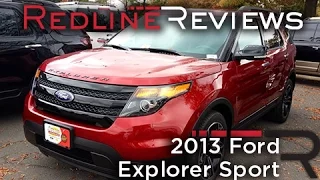 2013 Ford Explorer Sport Review, Walkaround, Exhaust, Test Drive