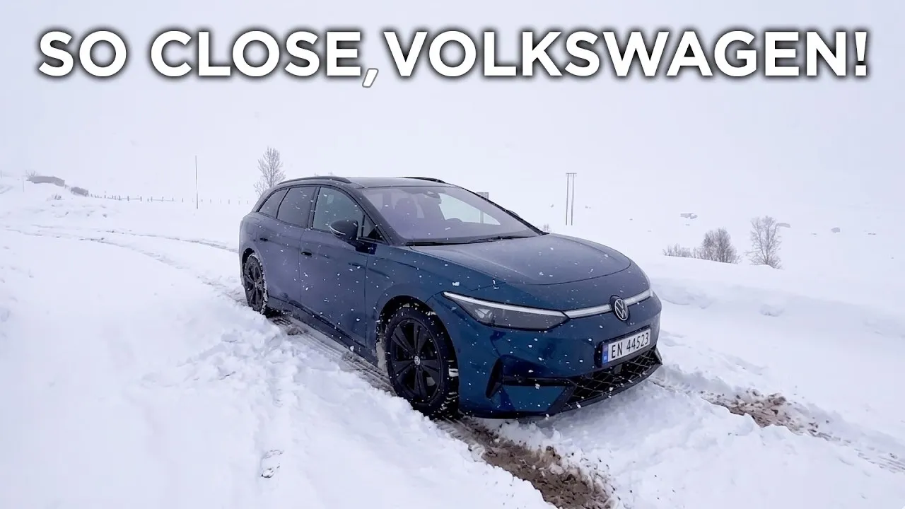 3 Problems Volkswagen Needs To Fix – Snow Road Trip In The ID.7 Part 2