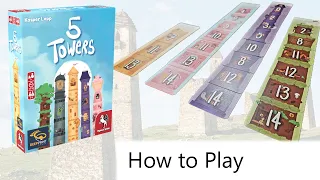 5 Towers - Board Game Rules - how to play