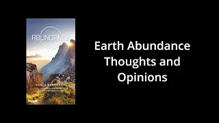 Earth: Abundance Kickstarter Post-play thoughts and opinions