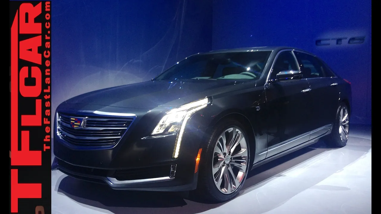 2016 Cadillac CT6: 2015 New York Auto Show One Take