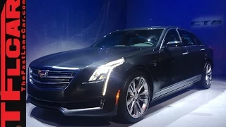 2016 Cadillac CT6: 2015 New York Auto Show One Take