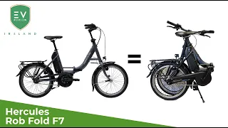 Hercules Rob Fold F7 Electric Bicycle- Full Review of this Folding e-bike, Perfect for Commuters!