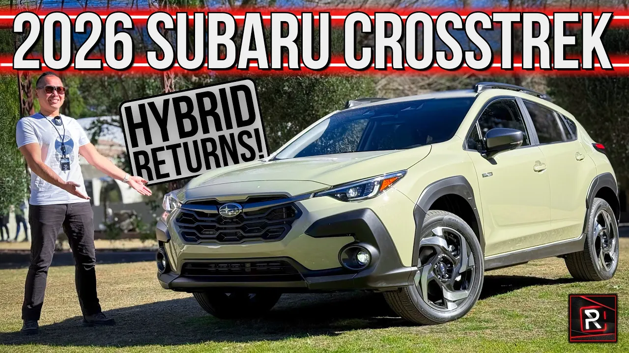The 2026 Subaru Crosstrek Hybrid Brings Extra Power & Efficiency To A Very Popular SUV