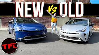 SHOCKING Result! You Won't Believe How Much Faster 0-60 The NEW 2023 Prius Is Than The Old One!