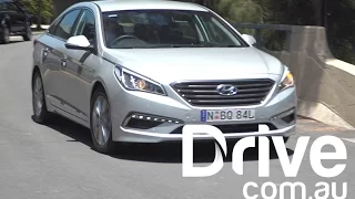 2017 Hyundai Sonata She Says, He Says Video Review | Drive.com.au