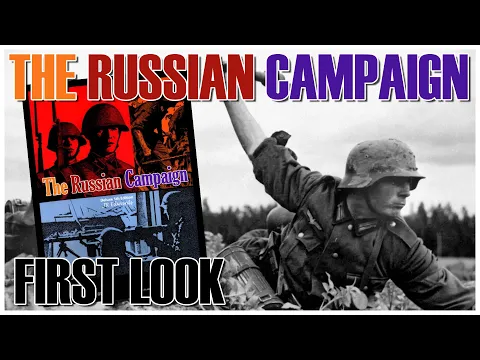 The Russian Campaign First Look & Unboxing | GMT Games | Wargame Boardgame | 5th Deluxe Edition