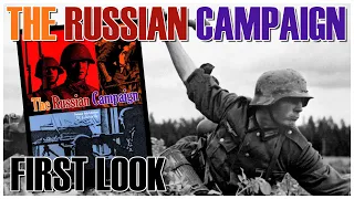 The Russian Campaign First Look & Unboxing | GMT Games | Wargame Boardgame | 5th Deluxe Edition