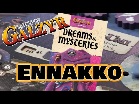 Lands of Galzyr: Dreams and Mysteries | Ennakoissa Hienon seikkailun lisäosa | Snowdale Design