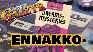 Lands of Galzyr: Dreams and Mysteries | Ennakoissa Hienon seikkailun lisäosa | Snowdale Design