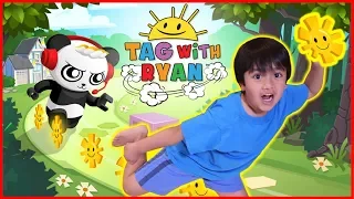 Ryan Plays Tag with Ryan Game on iPad with Mommy! Ryan VS Mommy Who scores higher Challenge! Ryan Plays Tag with Ryan Game on iPad with Mommy! Ryan VS Mommy Who scores higher Challenge!