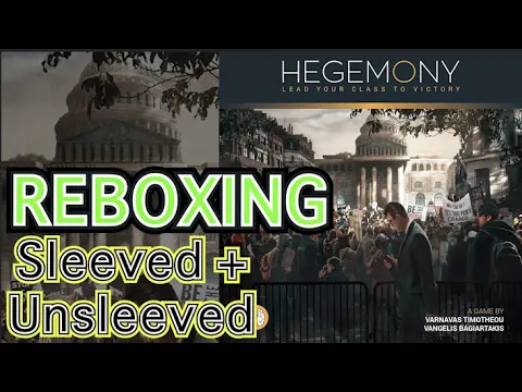 Hegemony - Reboxing with or without Sleeves