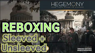 Hegemony - Reboxing with or without Sleeves