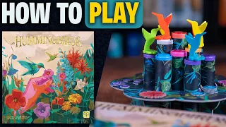 Hummingbirds | How to Play | Learn to Play in 3 Minutes! | Hidden Sand Timer Board Game Tutorial