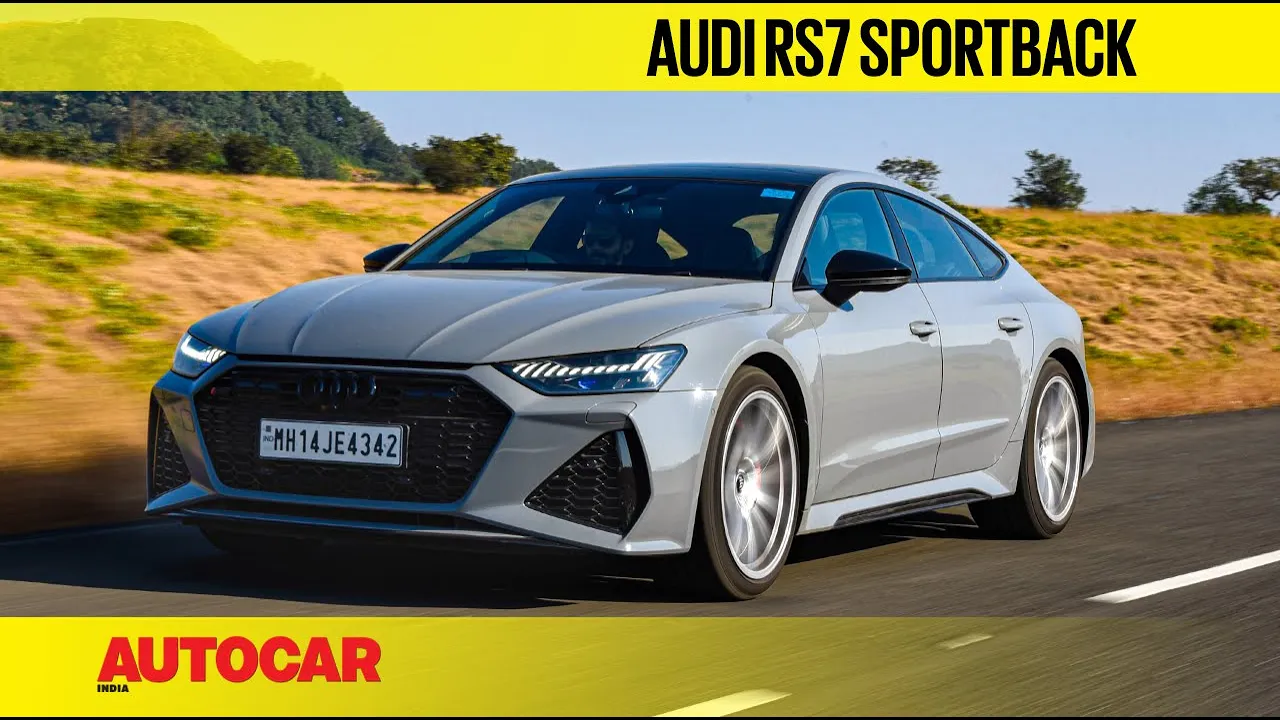 2020 Audi RS7 Sportback review - Lucky number RS7 | First Drive | Autocar India