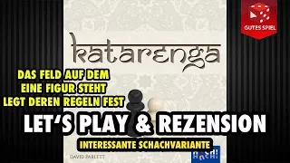 Katarenga - Interessante, kurzweilige Schachvariante (David Parlett, Huch & Friends 2017) deutsch