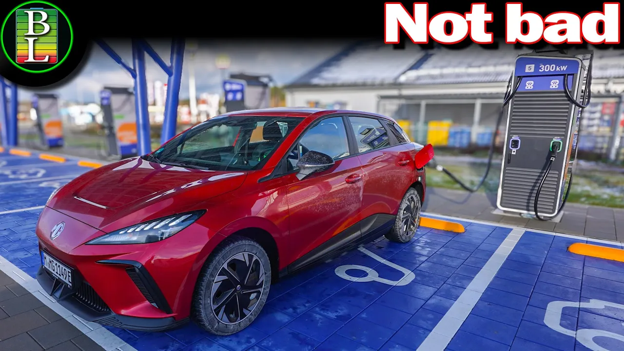 Charging the LFP battery of the MG4 Standard 51 kWh