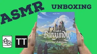 Castles of Burgundy Special Edition - Satisfying Board Game Unboxing and Cardboard Punch-out