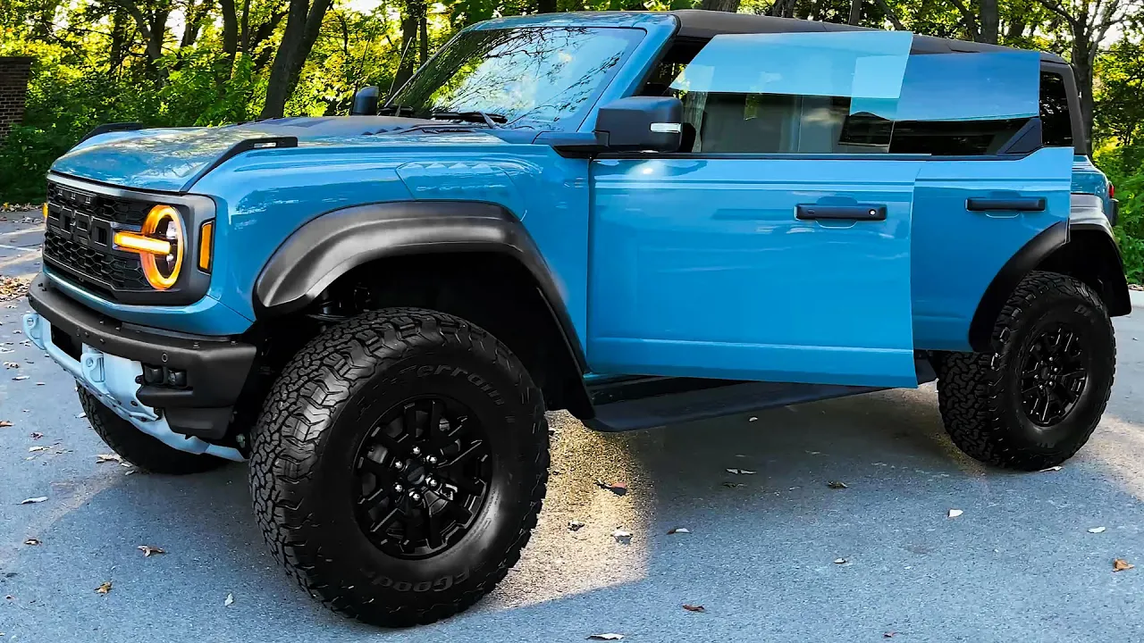 2022 Ford Bronco Raptor - interior Exterior Details (Luxury Offroad SUV)