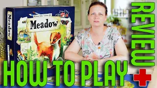 Meadow - How To Play - Review -  BoardgameNinja (English - Nederlandse ondertitels)