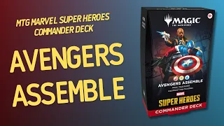 MTG Marvel Super Heroes Commander Deck Avengers Assemble | Inside with João Ricardo Ep922