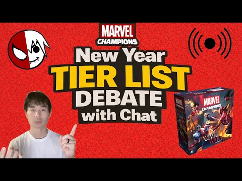 Marvel Champions Hero Tier List Debate with Chat | Ranking All 2025 Releases by Fun!