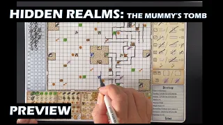 Hidden Realms The Mummys Tomb Preview PnP Board Game