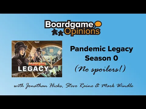 Pandemic Legacy - Season 0