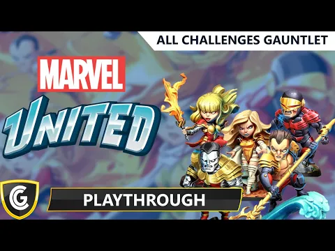 Marvel United | All Challenges Gauntlet