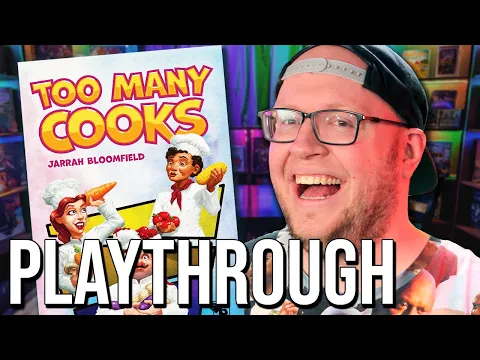Too Many Cooks SPOIL The Broth! Board Game Playthrough!